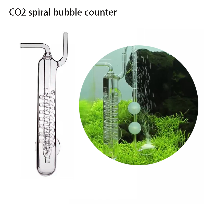 Planted Aquarium Equipment - Aquarium Tank ，CO2 Diffuser Bubble Counter