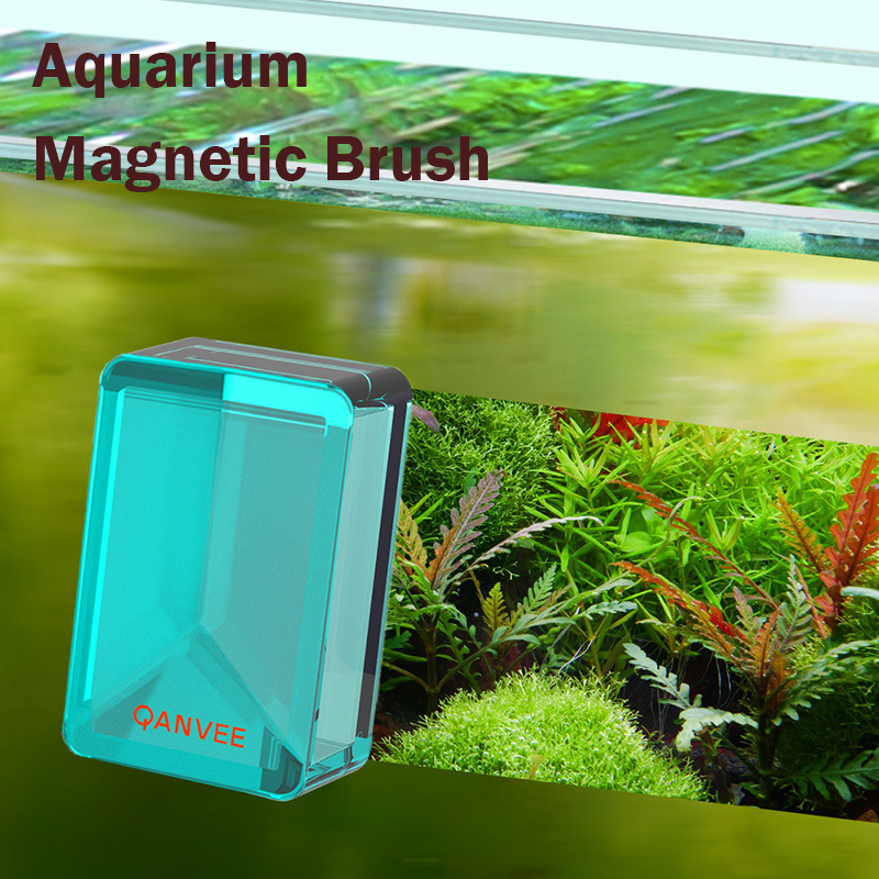 Planted Aquarium Equipment - Qanvee Aquarium Magnetic Brush Cleaning Tools