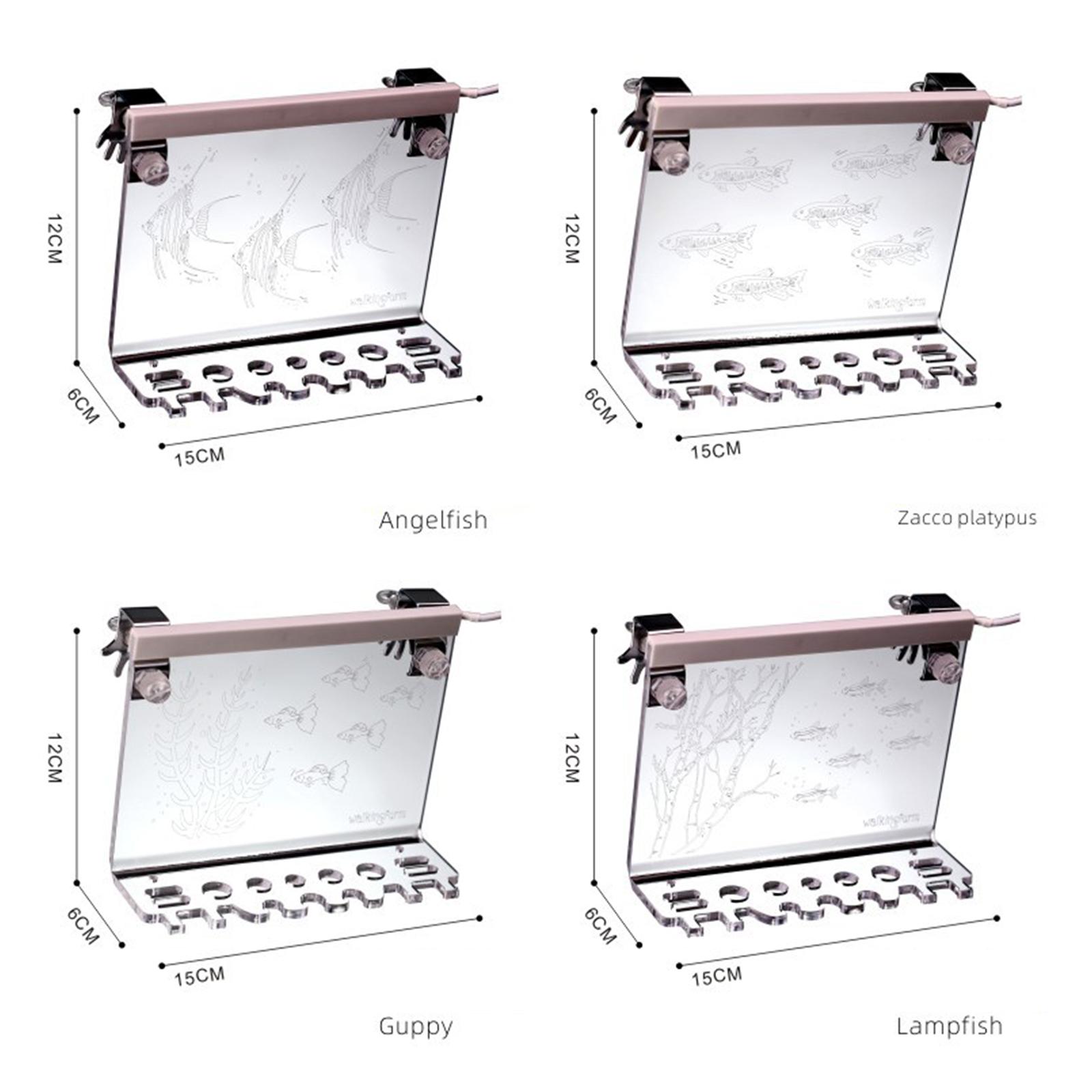 Planted Aquarium Maintenance Kit - Aquarium Tool Holder Grass Maintenance Transparent