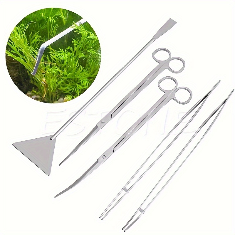 Planted Aquarium Maintenance Kit - Aquarium Maintenance Kit with Stainless Tweezers