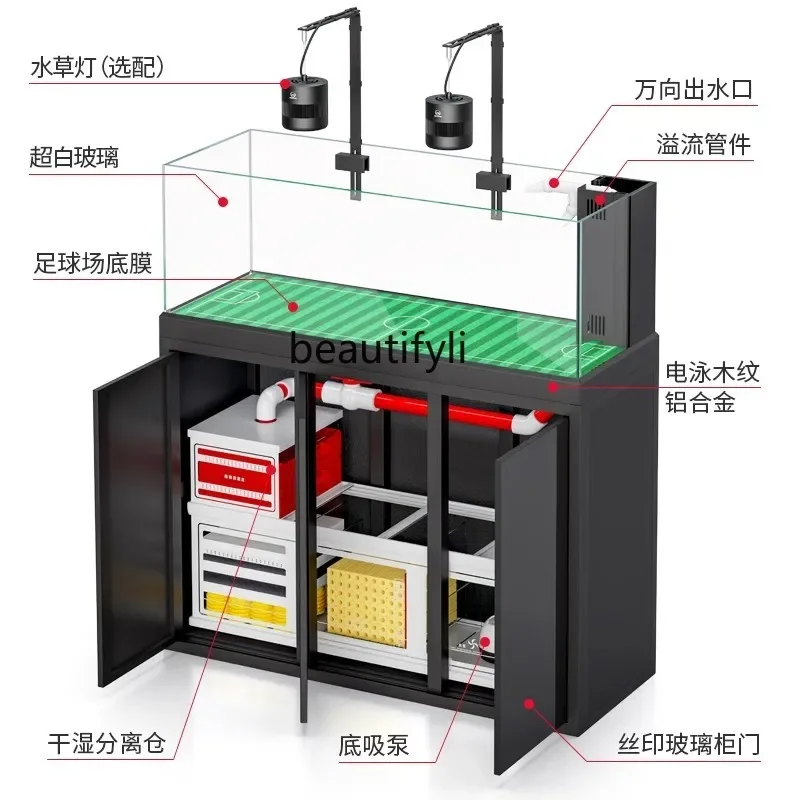 yj32 Ecological fish tank bott - Planted Aquarium Models 评论和价格