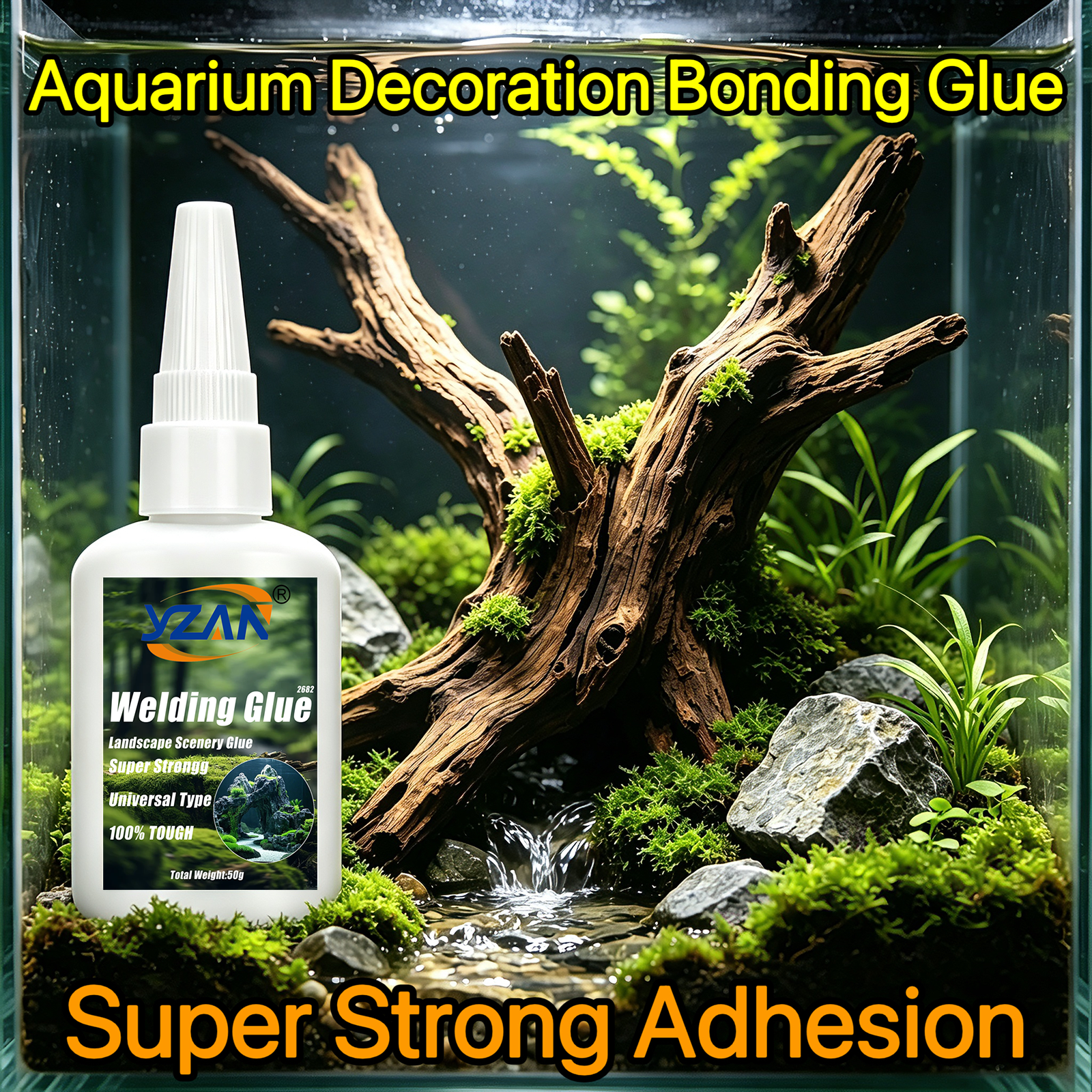 Aquarium Glue Fish Tank Glue Q - Aquarium Plant Glue Gel 评论和价格