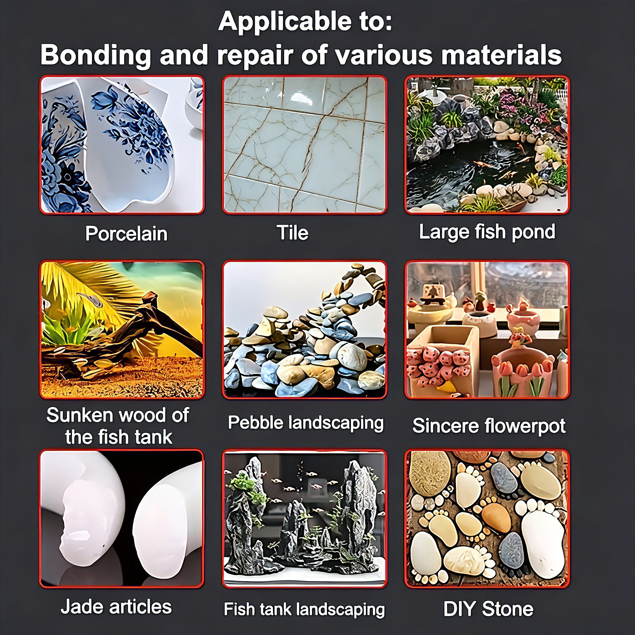 Aquarium Glue Fish Tank Glue Q - Aquarium Plant Glue Gel 评论和价格