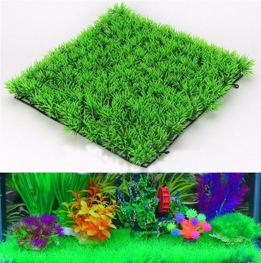 Artificial Green Grass Plant L - Planted Aquarium Supplies 评论和价格