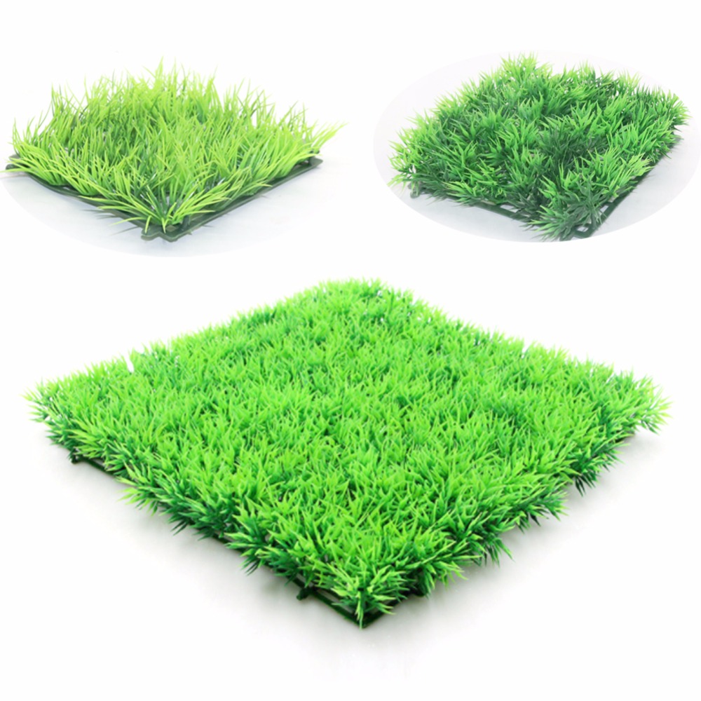 Artificial Green Grass Plant L - Planted Aquarium Supplies 评论和价格