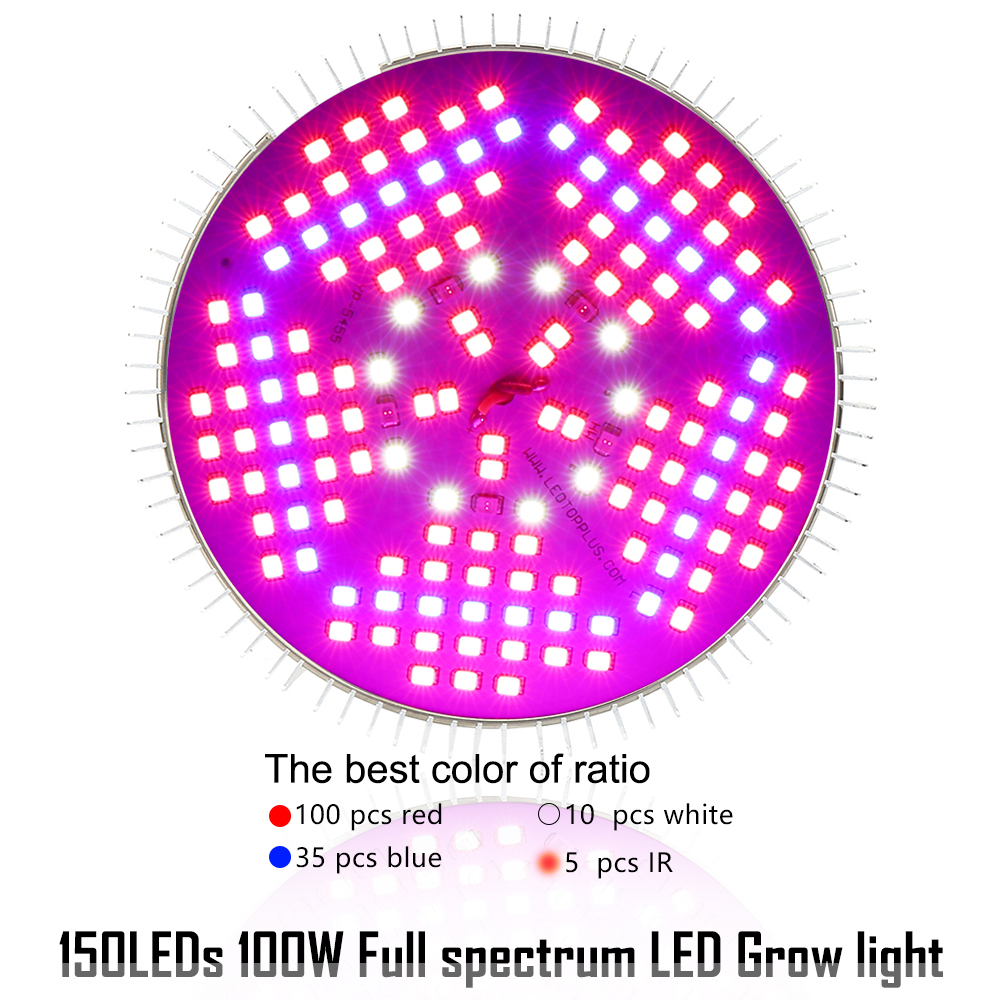 100W Full Spectrum LED Grow Li - Aquarium Planted Seeds 评论和价格