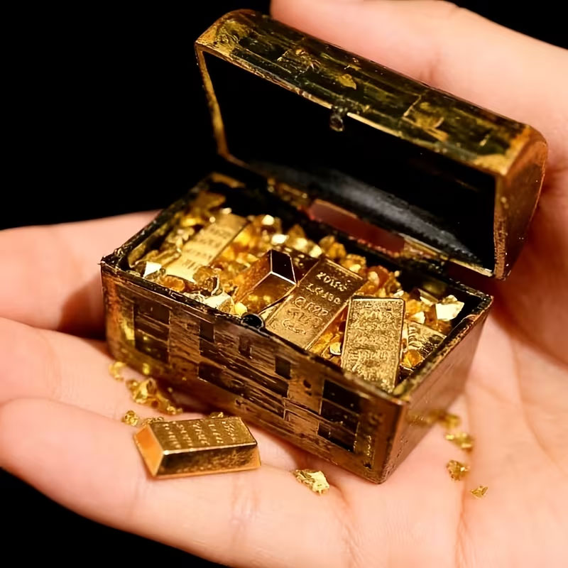 1 Set of Mini Pirate Treasure  - Planted Aquarium Models 评论和价格