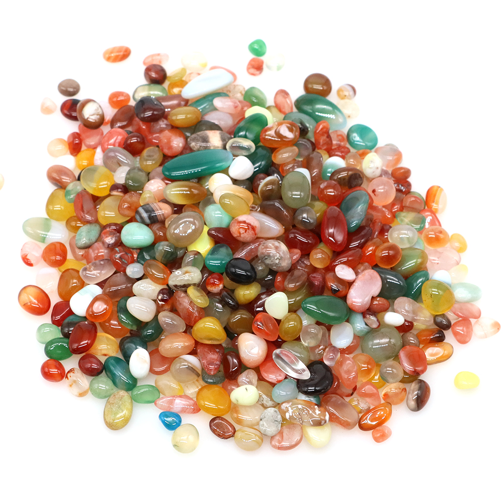 Natural Stone Tumbled Agate Gr - Planted Aquarium With Gravel 评论和价格