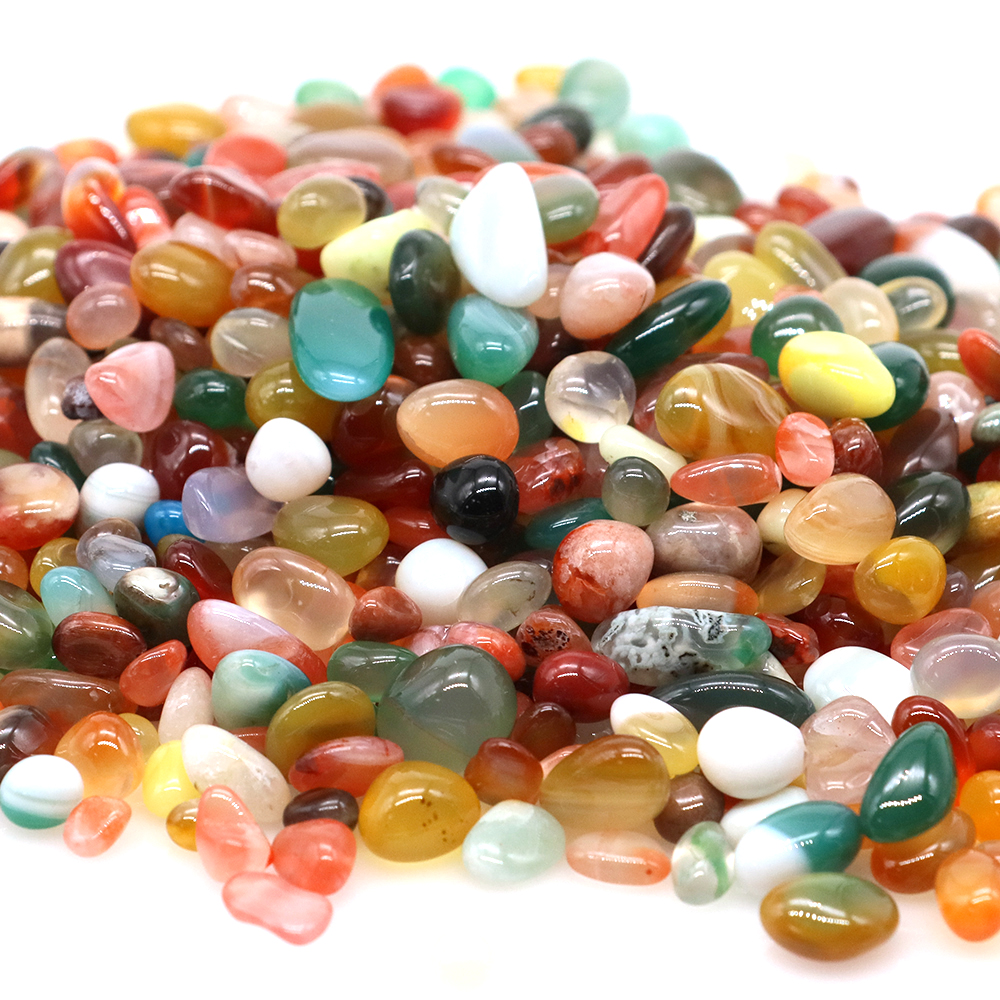 Natural Stone Tumbled Agate Gr - Planted Aquarium With Gravel 评论和价格