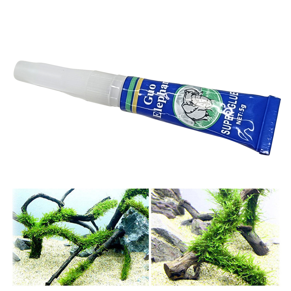 Fish Tank Landscaping Moss Glu - Aquarium Plant Glue Gel 评论和价格