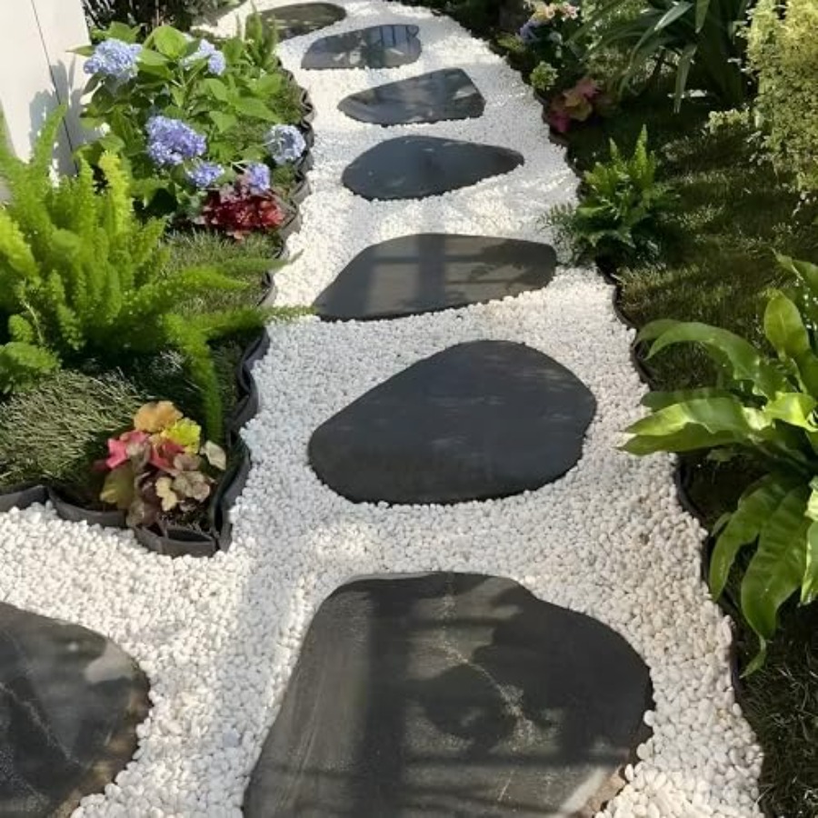 Natural White Rocks, 1/4