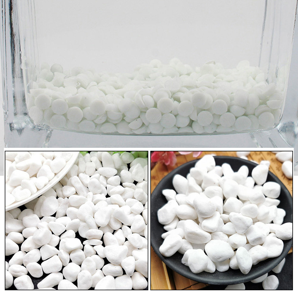 1Set Elegant White Decorative  - Planted Aquarium With Rocks 评论和价格