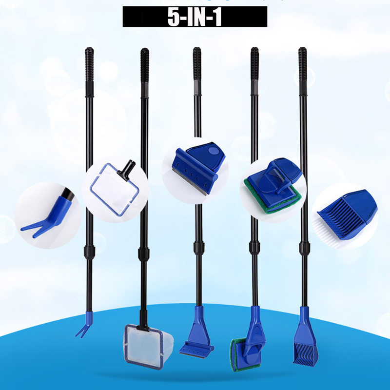 6-IN-1 Aquarium Cleaning Tools - Planted Aquarium Maintenance Kit 评论和价格