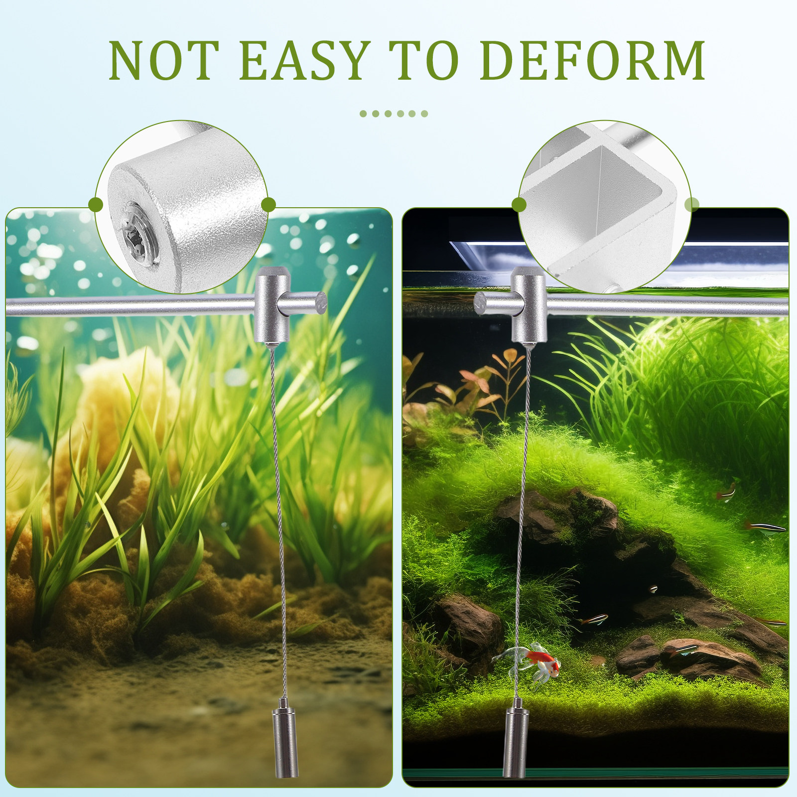 2pcs Aquarium Light Mount Fish - Planted Aquarium Supplies 评论和价格